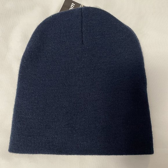 Buffalo Sabers Skull Cap Dark Blue Embroidered Team Logo - Picture 2 of 2